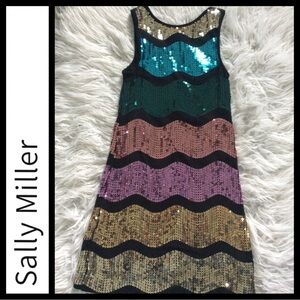 NWOT Sally Miller Couture Sequin Dress